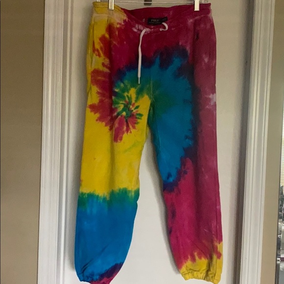 polo ralph lauren tie dye sweatpants